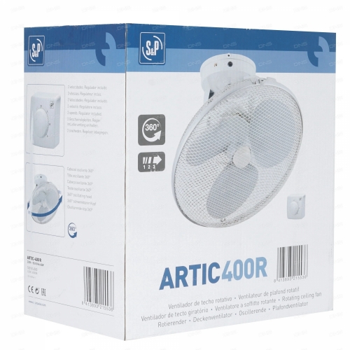 Потолочный вентилятор Soler & Palau Artic 400 R